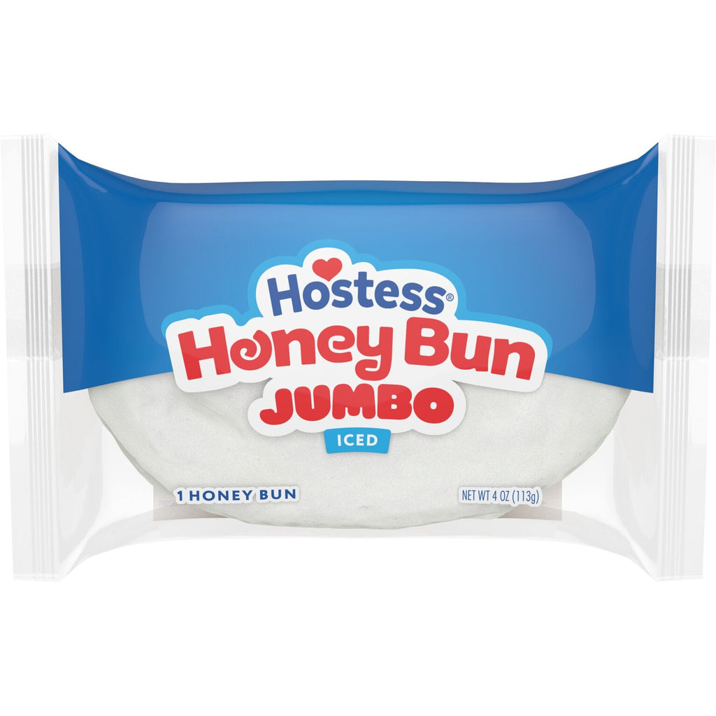 Hostess Jumbo Honey Bun Iced