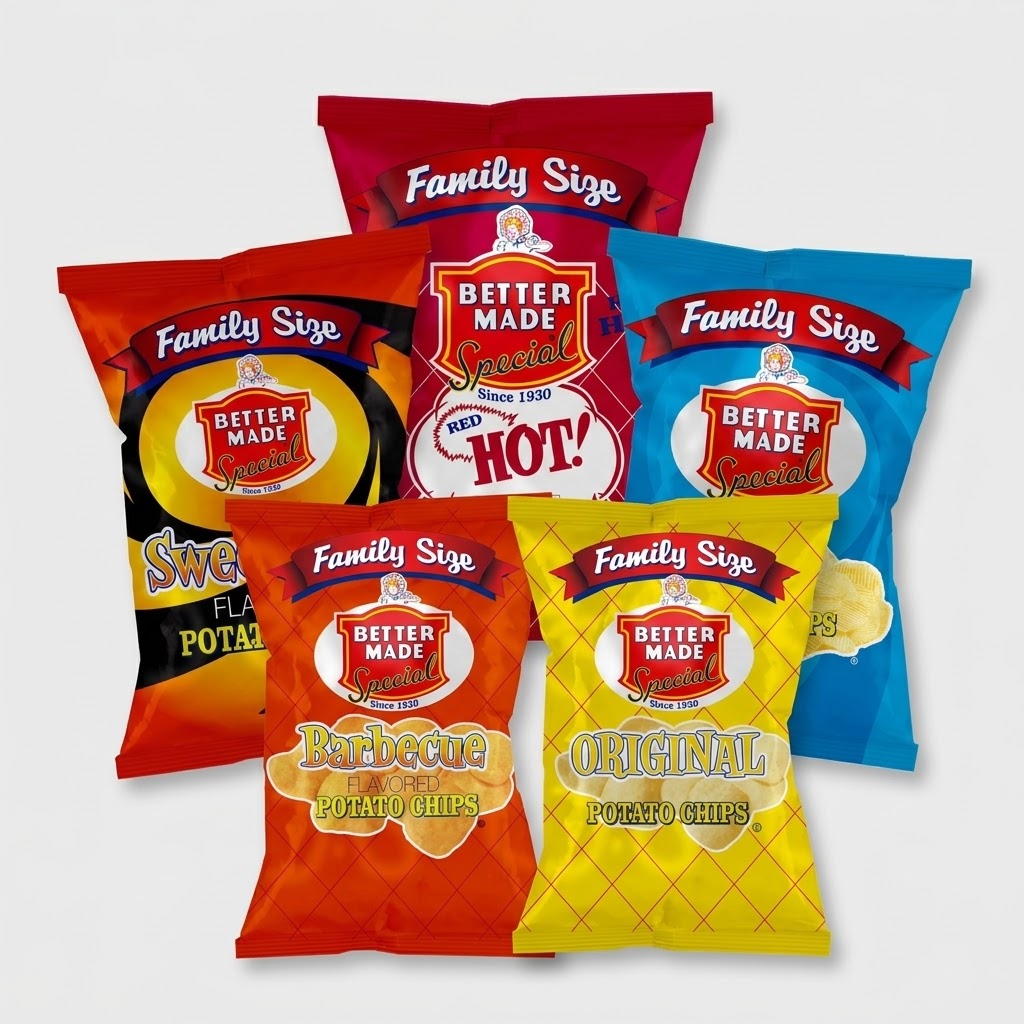 Better Made Potato Chips 5-Pack Bundle