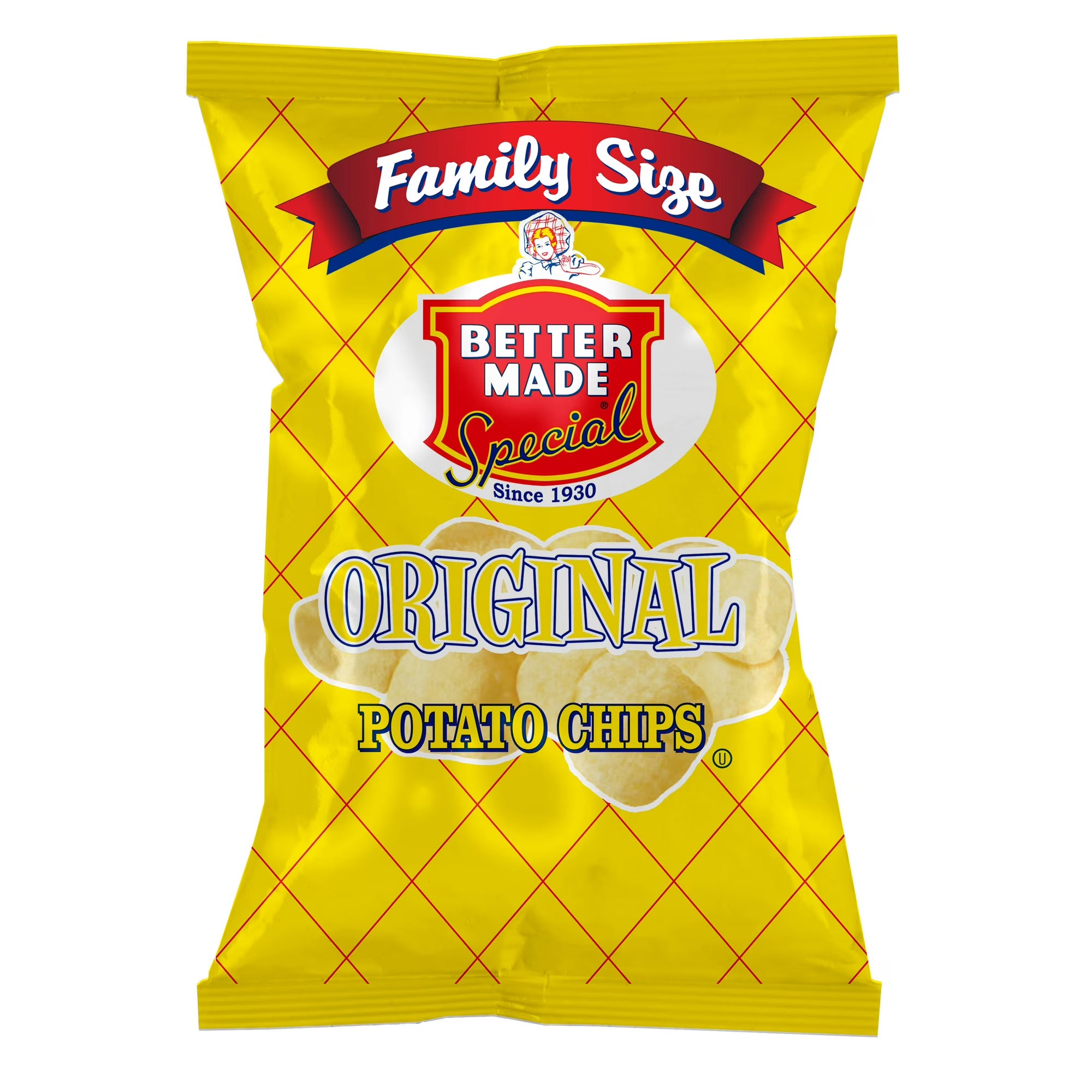 Better Made Original Potato Chips Family Size