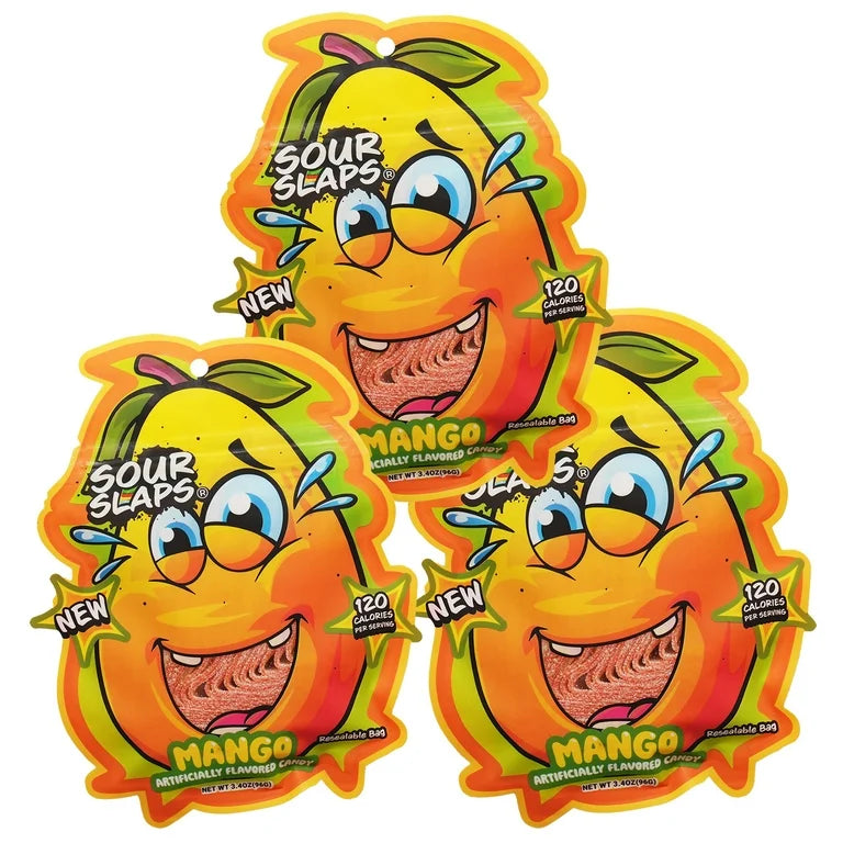 Craving a tangy treat? Try Sour Slaps Flavored Sour Candy Belts at Sweet Cakes Shop in Detroit—chewy, colorful, and bursting with bold sour flavors!