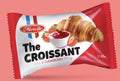 Morello The Croissant With Strawberry red packaging with jam filling