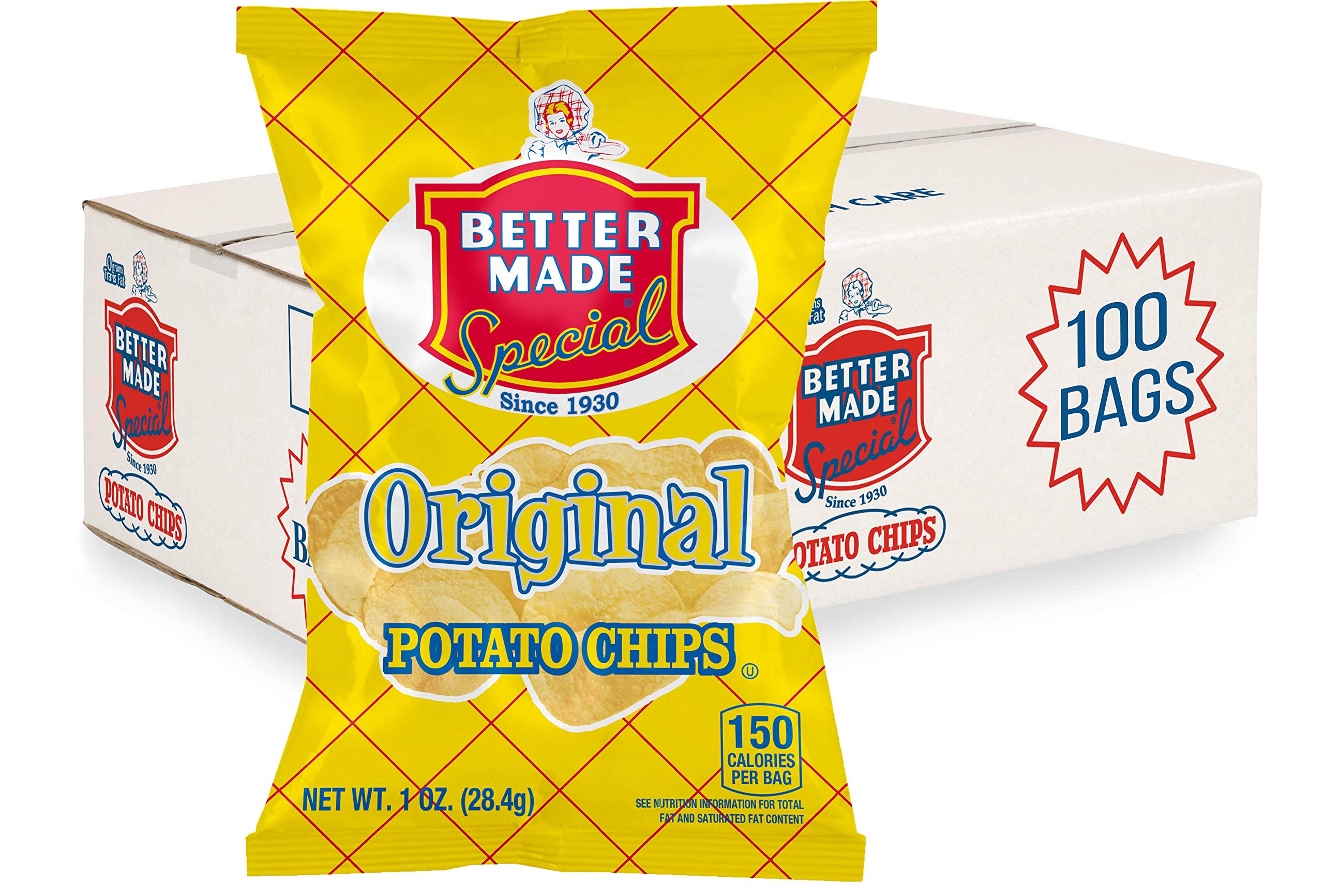 Better Made Original Potato Chips 50 Pack