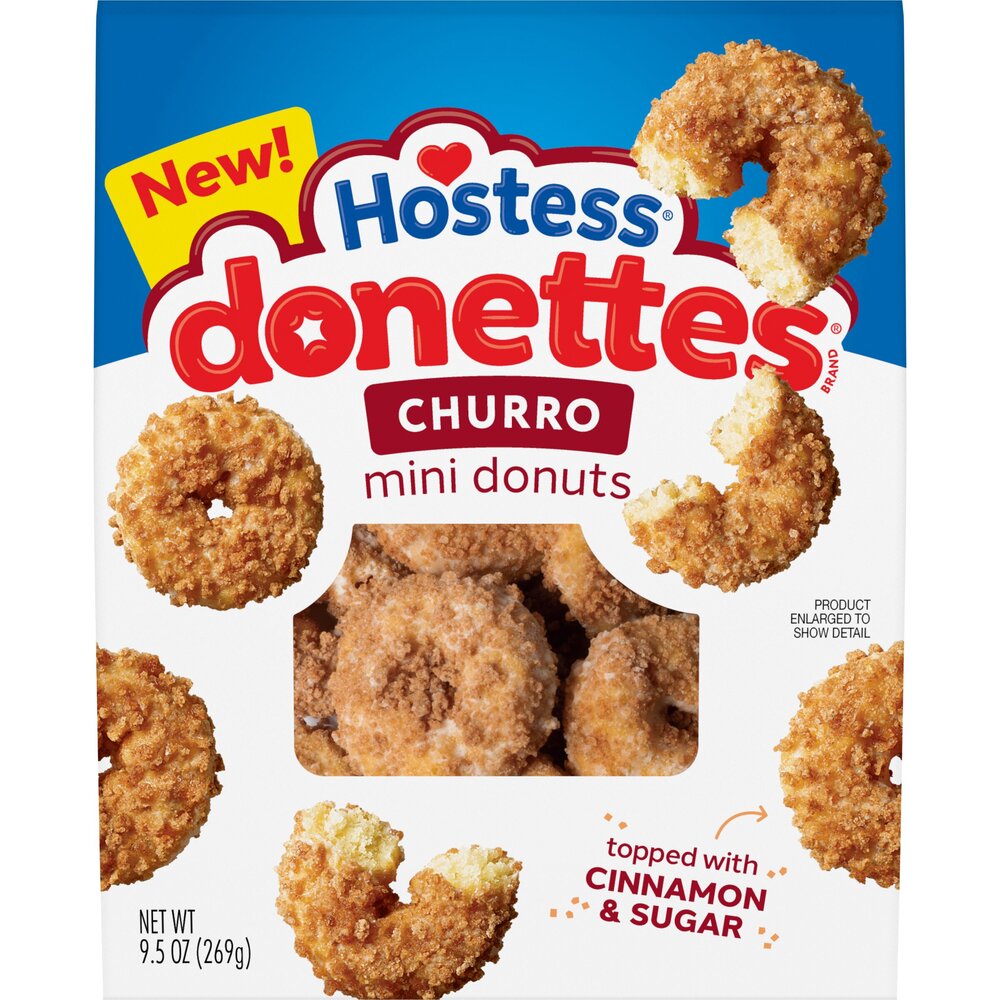 Hostess Donettes Churro Mini Donuts