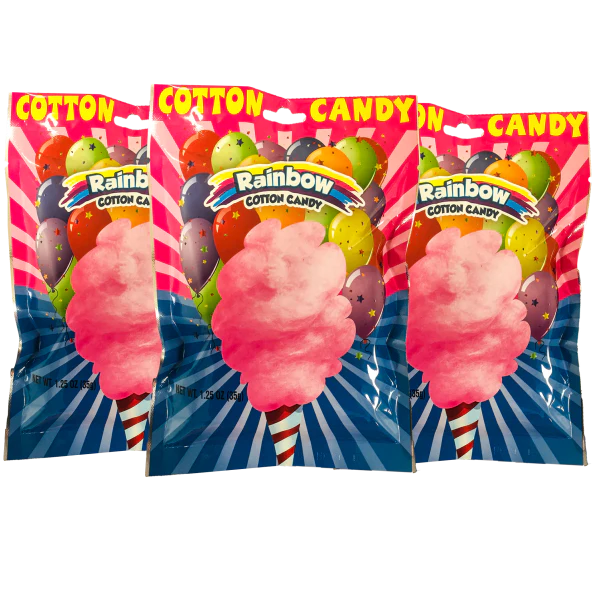 Rainbow Cotton Candy