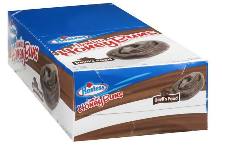 Hostess Jumbo Honey Bun Devils Food