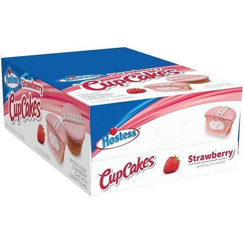 Hostess Cupcakes Strawberry