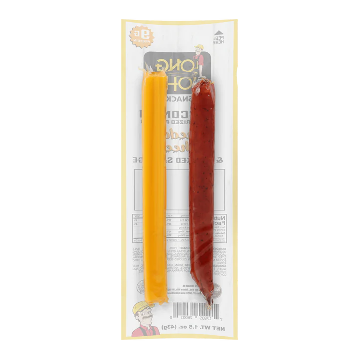 Cheddar Cheese and Smoked Sausage Sticks