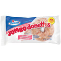 Hostess Jumbo Donettes Glazed Strawberry with a shiny glaze, available at Sweet Cakes Shop in Detroit Michigan, Nationwide delivery available. 