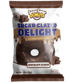 Sugar Sweet Donuts Glazed Delight Chocolate Flavor
