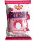 Sugar Sweet Donuts Glazed Delight Strawberry Flavor