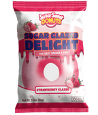Sugar Sweet Donuts Glazed Delight Strawberry Flavor